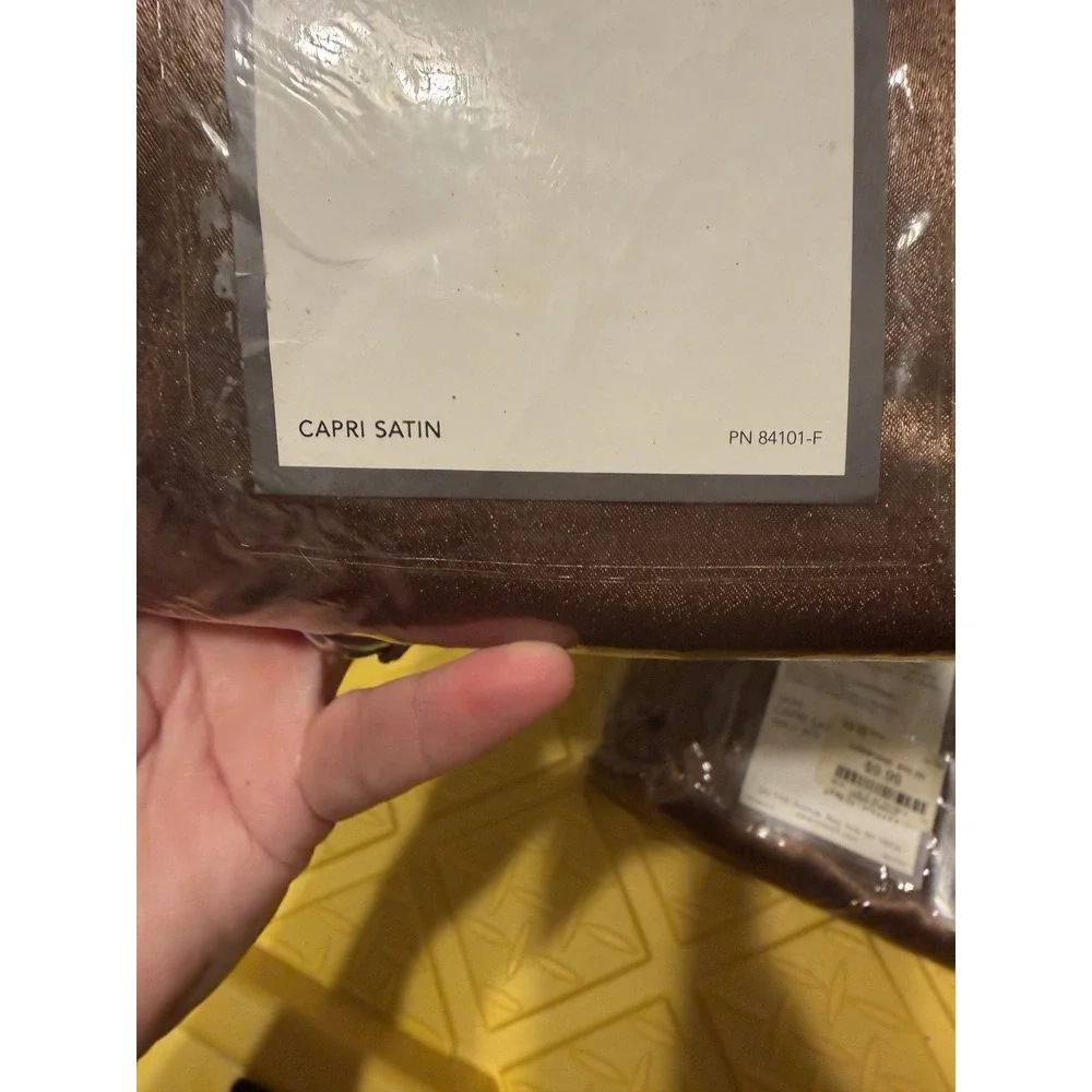 NEW Vintage2 Croscill Home Capri Satin Tailored Panels 40